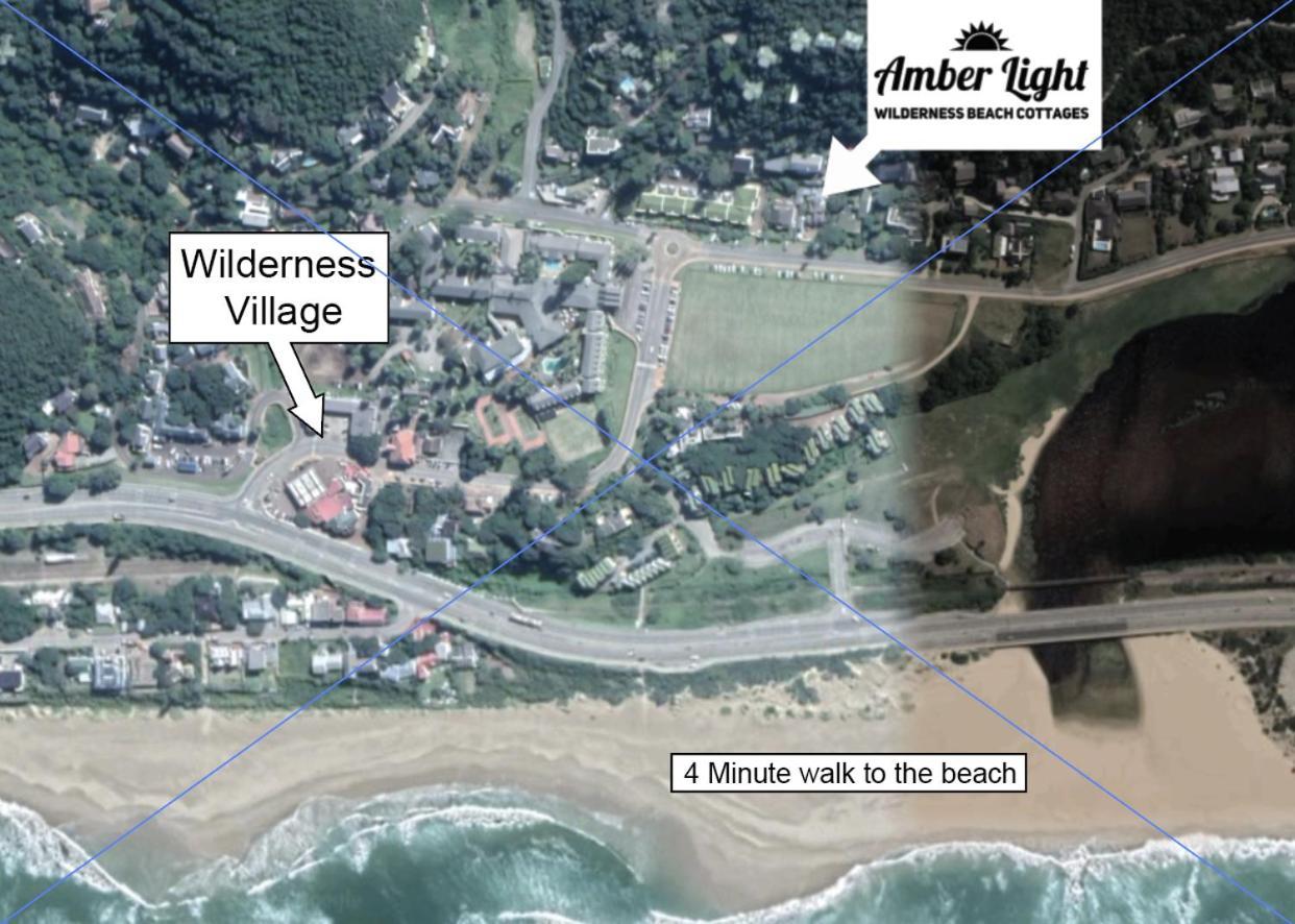 Amber Light Wilderness Beach Cottage Zewnętrze zdjęcie